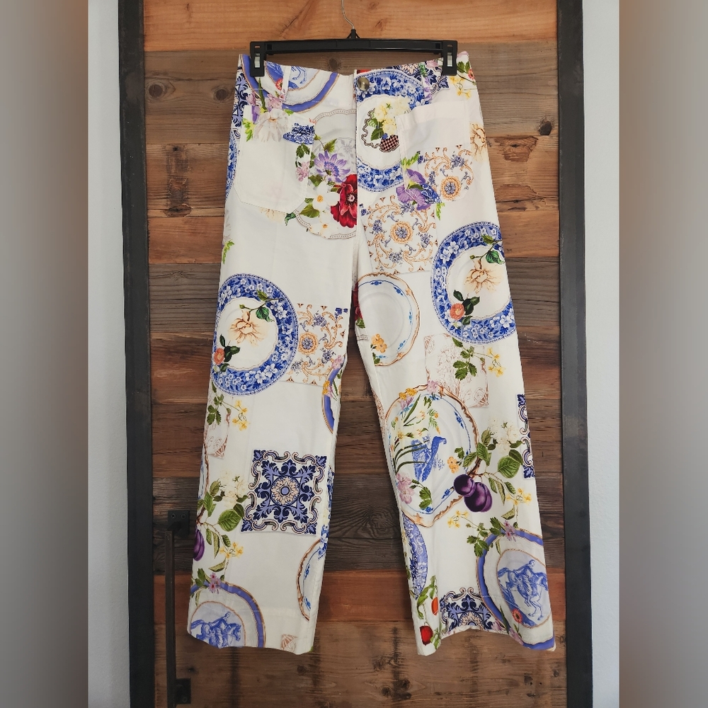 NWT The Colette Croppea Wide- Leg Pants by Maeve: Magic Fabric Edition Size 31 - Picture 5 of 10